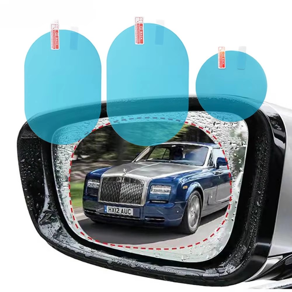 Anti Glare Car Rearview Mirror Film - 2/4 шт. универсальная антизапотевающая, антибликовая, водонепроницаемая