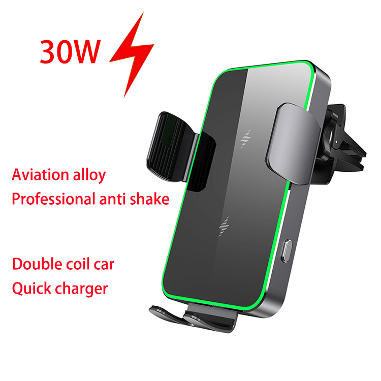 Wireless Car Charger Mount Fast Charging - Беспроводное зарядное устройство Qi2, автомобильный держатель