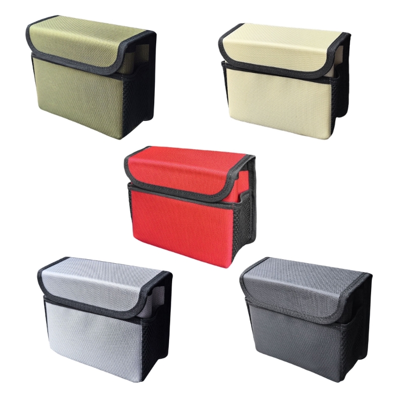 Waterproof Car Trash Can With Lid - Автомобильный органайзер на заднее сиденье, сумка