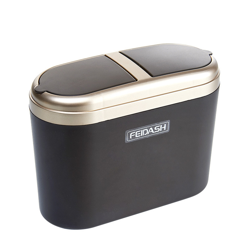 Waterproof Car Trash Can With Lid - Портативный пластиковый ящик для хранения автомобиля,