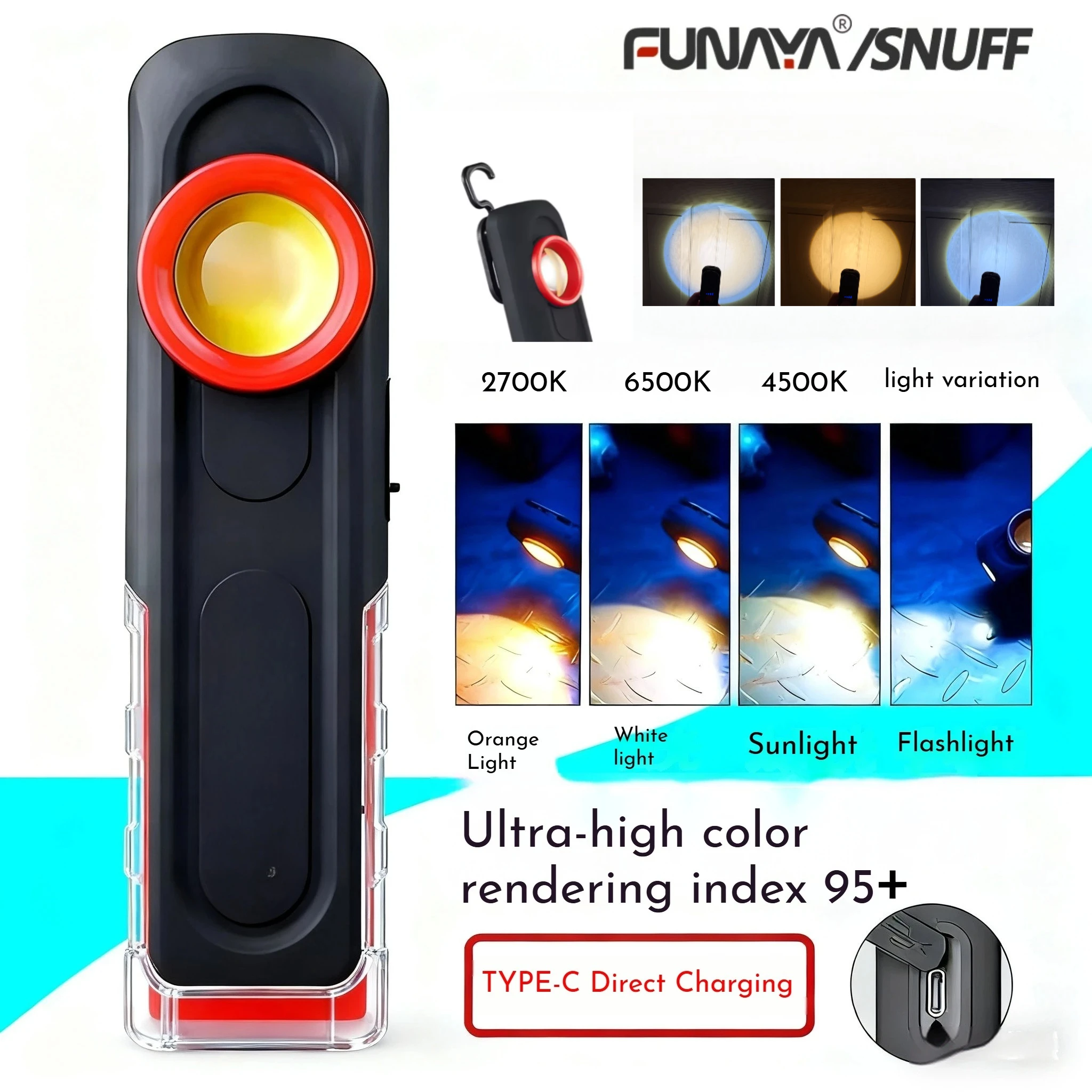 Auto Repair Tools - Портативный фонарик FUNAYA, инструменты для детализации