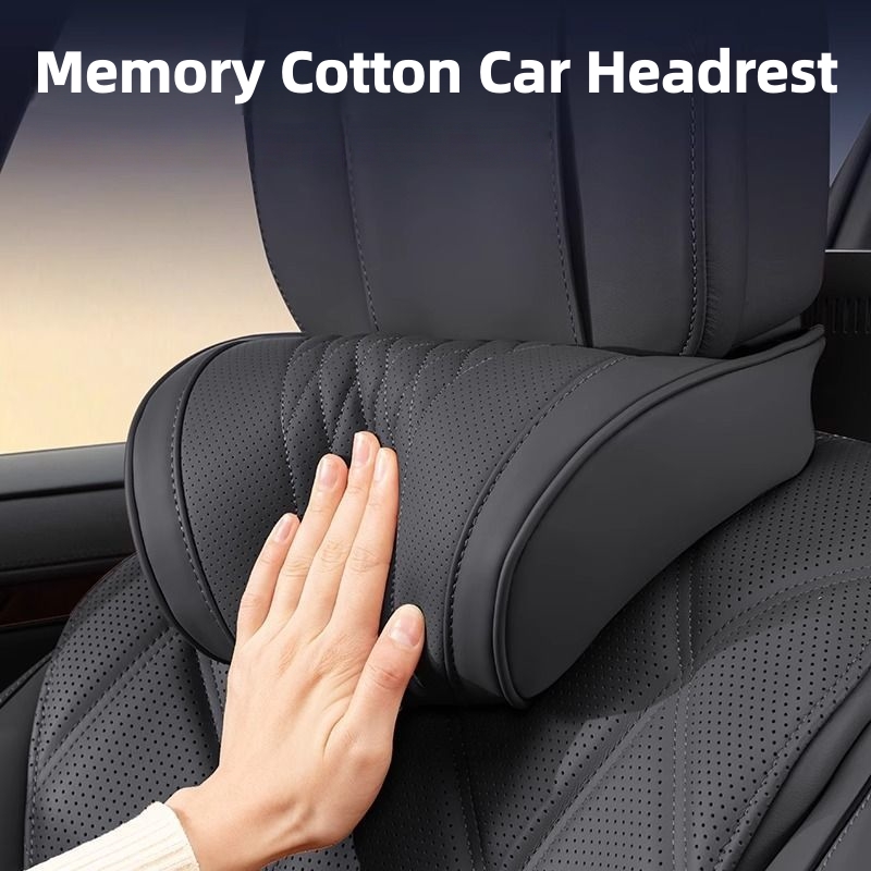 Memory Foam Car Neck Pillow Lumbar Support - Роскошная подушка для подголовника автомобиля из