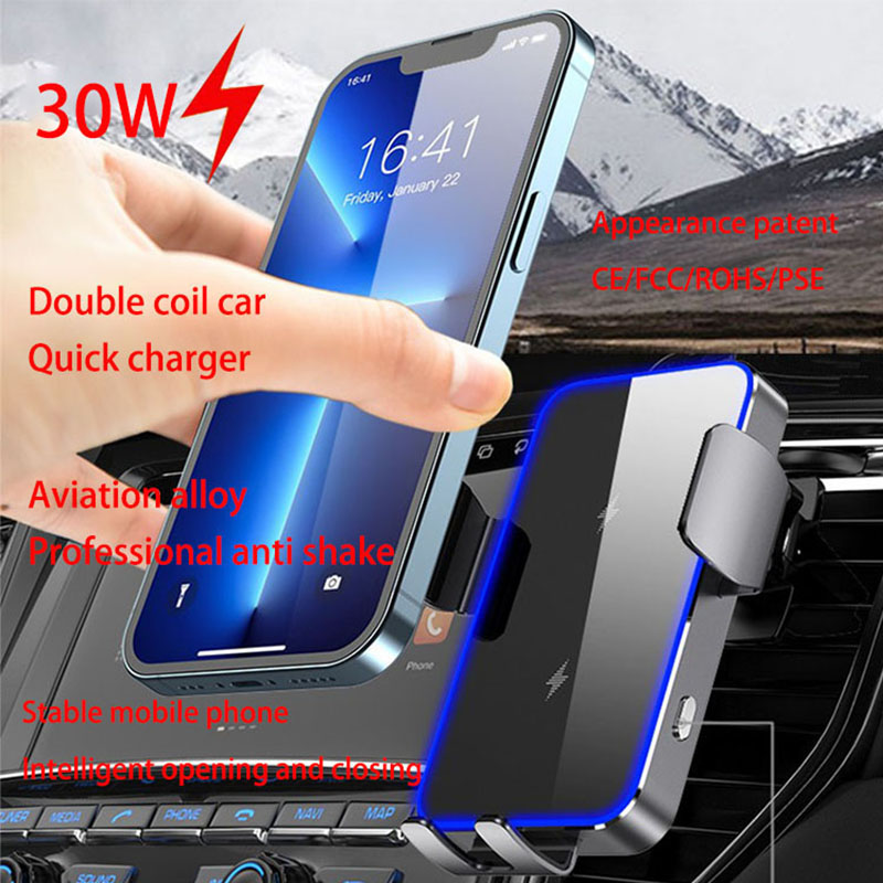 Беспроводное зарядное устройст – обзор и цена Wireless Car Charger Mount Fast Charging