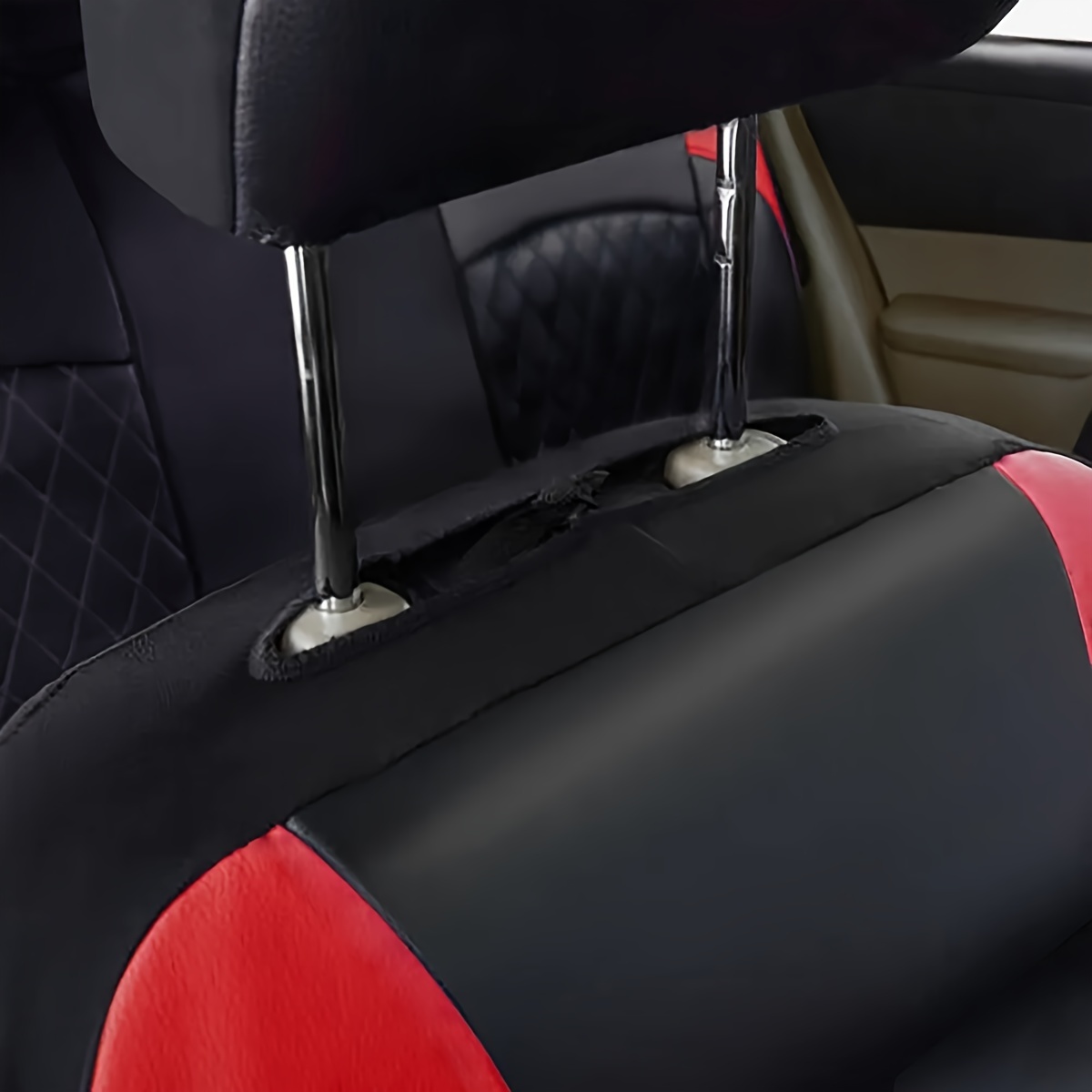 Новые чехлы для автомобильных  – обзор и цена Leather Car Seat Covers Full Set Universal