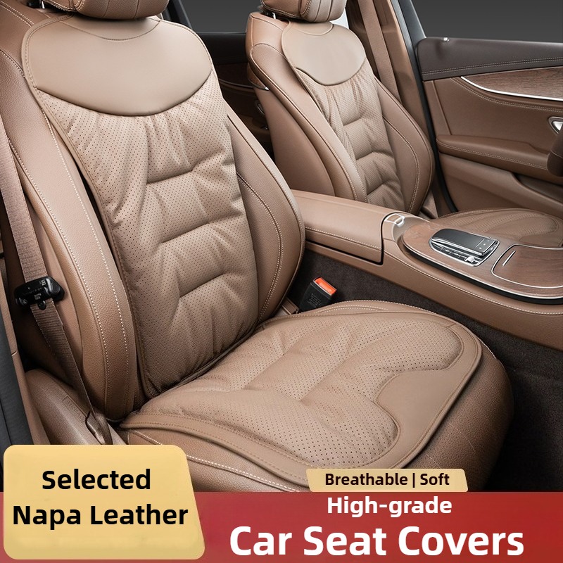 Мягкие чехлы на автомобильные  – обзор и цена Leather Car Seat Covers Full Set Universal