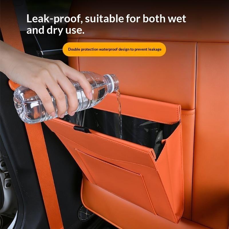 Водонепроницаемый магнитный по – обзор и цена Waterproof Car Trash Can With Lid