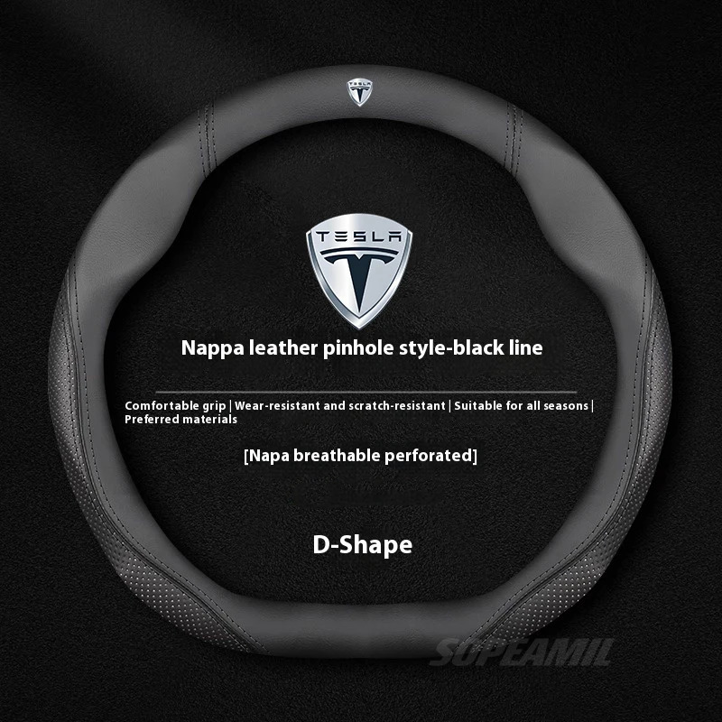 Tesla Model 3 Model Y Model S  – обзор и цена Car Steering Wheel Cover Anti Slip Breathable