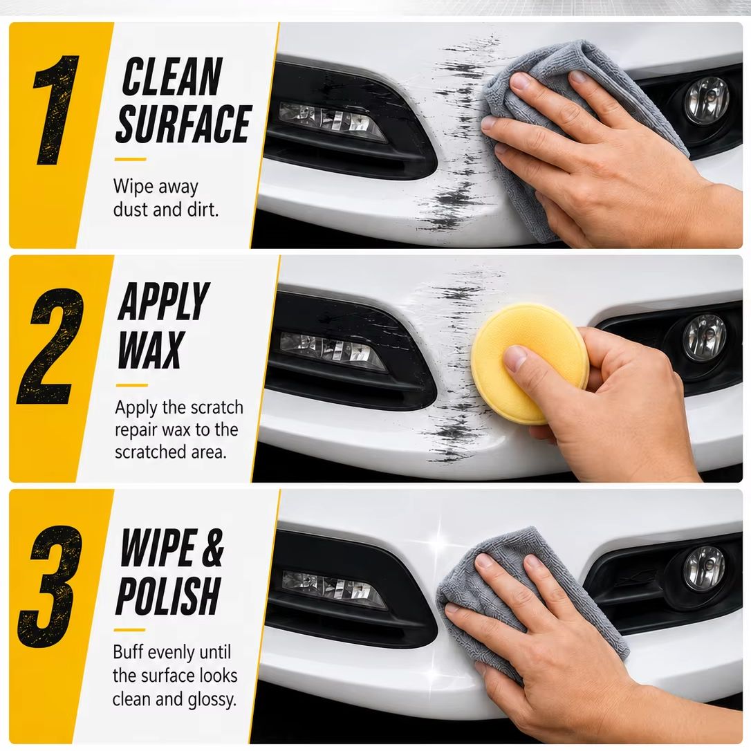 Воск для устранения царапин дл – обзор и цена Car Scratch Repair Polishing Wax Paste